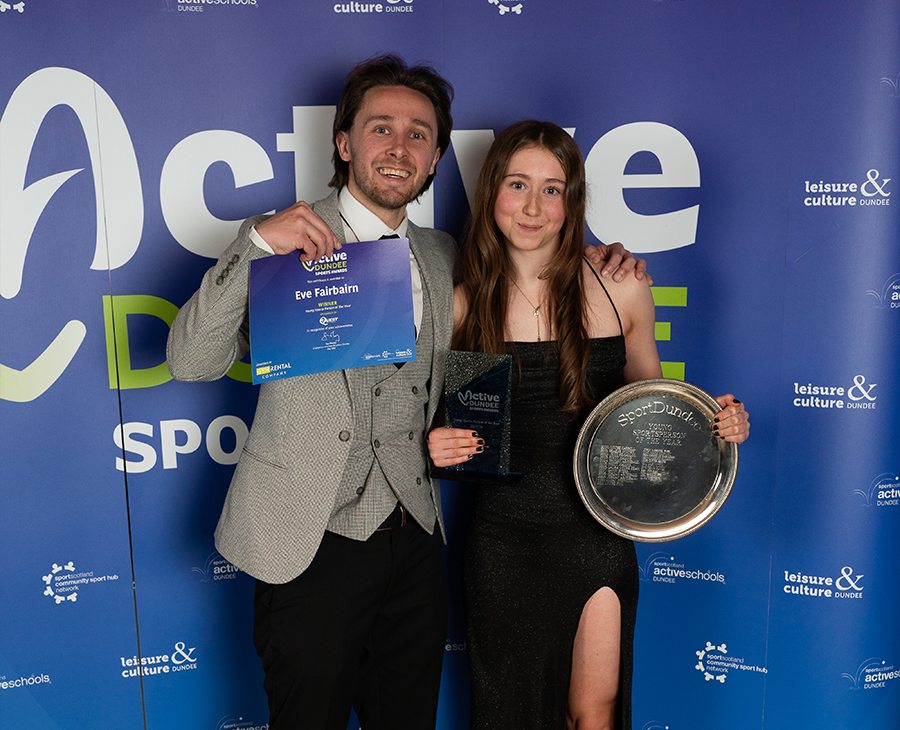 Young Sports Person of the Year Eve Fairbairn 