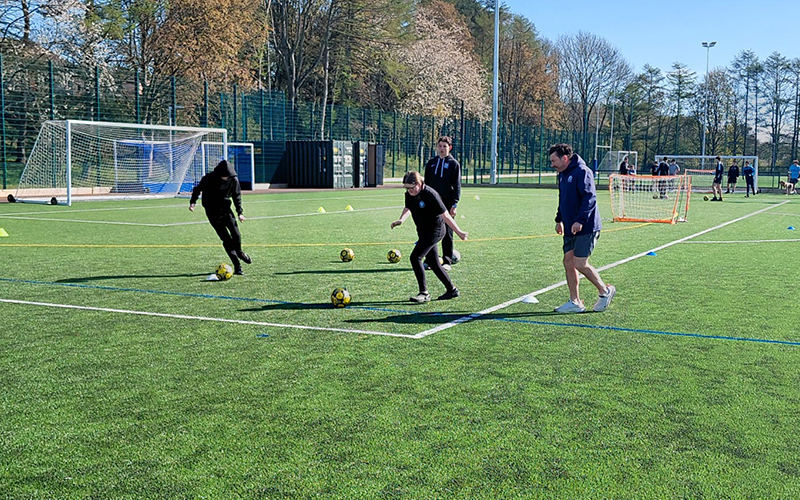 Football festival brings inclusive sport to life for young people across Tayside