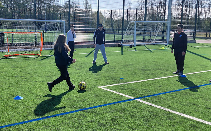 Football festival brings inclusive sport to life for young people across Tayside