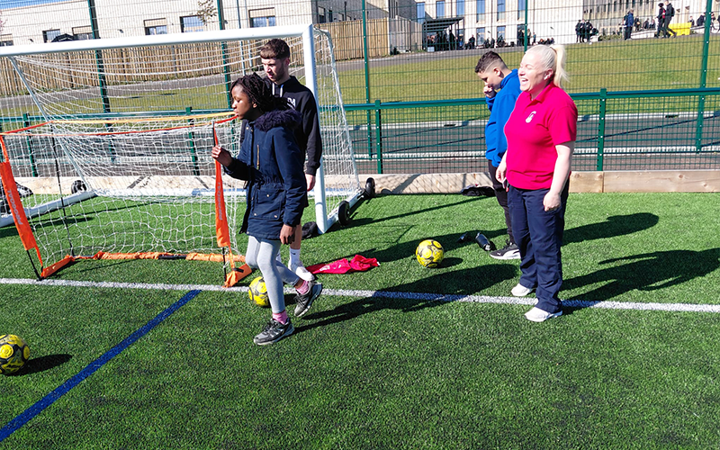 Football festival brings inclusive sport to life for young people across Tayside