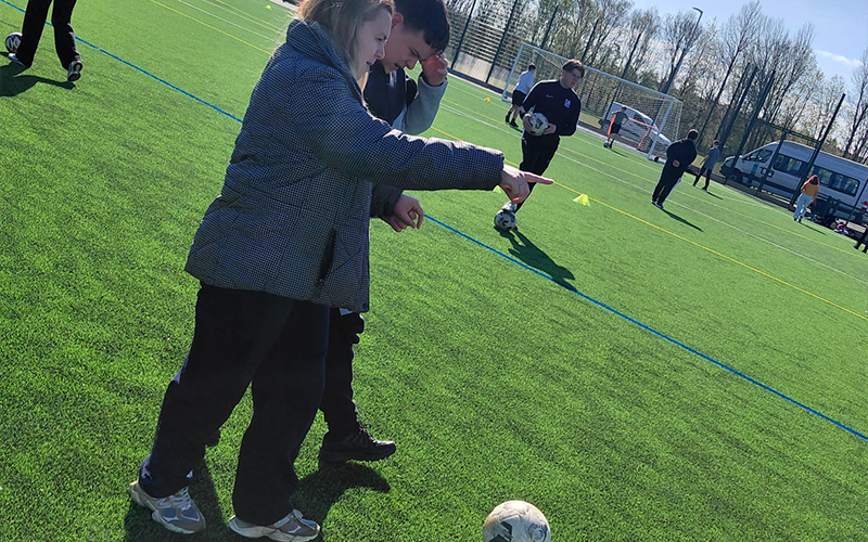 Football festival brings inclusive sport to life for young people across Tayside